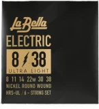 HRS-UL Electric Guitar Strings - .008-.038 Ultra Light