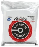MA550T Authentic Acoustic Lifespan 2.0 Treated 92/8 Phosphor Bronze Guitar Strings - .013-.056 Medium (3-pack)