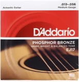 EJ17 Phosphor Bronze Acoustic Guitar Strings - .013-.056 Medium
