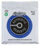 MA170 Authentic Acoustic Superior Performance 80/20 Bronze Guitar Strings - .010-.047 Extra Light