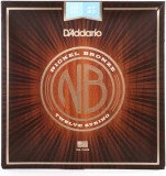 NB1047-12 Nickel Bronze Acoustic Guitar Strings - .010-.047 Light 12-string