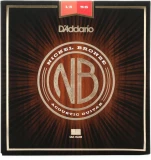 NB1356 Nickel Bronze Acoustic Guitar Strings - .013-.056 Medium