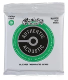 MA170S Authentic Acoustic Marquis Silked 80/20 Bronze Guitar Strings - .010-.047 Extra Light