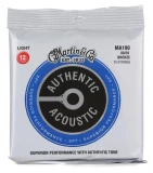 MA190 Authentic Acoustic Superior Performance 80/20 Bronze Guitar Strings - .012-.054 Light 12-string
