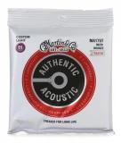 MA175T Authentic Acoustic Lifespan 2.0 Treated 80/20 Bronze Guitar Strings - .011-.052 Custom Light