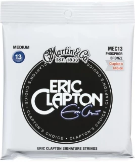 MEC13 Clapton's Choice Phosphor Bronze Acoustic Guitar Strings - .013-.056 Medium