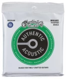 MA550S Authentic Acoustic Marquis Silked 92/8 Phosphor Bronze Guitar Strings - .013-.056 Medium