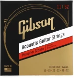 SAG-PB11 Phosphor Bronze Acoustic Guitar Strings - .011-.052 Ultra Light