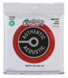 MA170T Authentic Acoustic Lifespan 2.0 Treated 80/20 Bronze Guitar Strings - .010-.047 Extra Light