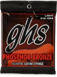 S325 Phosphor Bronze Acoustic Guitar Strings - .012-.054 Light