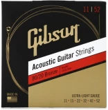 SAG-BRW11 80/20 Bronze Acoustic Guitar Strings - .011-.052 Ultra Light