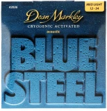 2036 Blue Steel 92/8 Bronze Cryogentic Activated Acoustic Guitar Strings - .012-.054 Medium Light