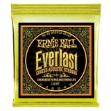 2558 Everlast Coated 80/20 Bronze Acoustic Guitar Strings - .011-.052 Light
