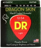 DSA-12 Dragon-Skin Phosphor Bronze Coated Acoustic Strings - .012-.054 Medium