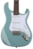 SE Silver Sky Electric Guitar - Stone Blue with Rosewood Fingerboard vs Les Paul Standard '50s P90 Electric Guitar - Gold Top