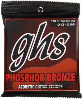 TM335 Phosphor Bronze Acoustic Guitar Strings - .013-.056 True Medium
