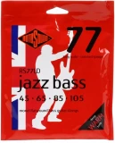 RS77LD Jazz 77 Monel Flatwound Bass Guitar Strings - .045-.105 Standard Long Scale 4-string