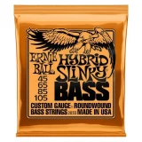 2833 Hybrid Slinky Nickel Wound Electric Bass Guitar Strings - .045-.105