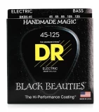BKB5-45 Black Beauties Coated Steel Bass Guitar Strings - .045-.125 Medium 5-string