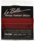 760N Deep Talkin' Bass Black Nylon Tapewound Bass Guitar Strings - .060-.115 Standard