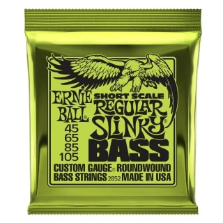 2852 Regular Slinky Nickel Wound Electric Bass Guitar Strings - .045-.105 Short Scale