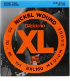 EXL160 Nickel Wound Bass Guitar Strings - .050-.105 Medium Long Scale