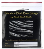 U-Bass Pahoehoe Ukulele Strings - 4-string Black