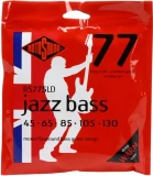 RS775LD Jazz 77 Monel Flatwound Bass Guitar Strings - .045-.130 Standard Long Scale 5-string