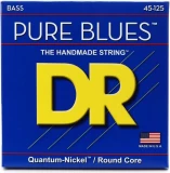 PB5-45 Pure Blues Quantum-nickel/Round Core Bass Guitar Strings - .045-.125 Medium 5-string