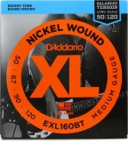 EXL160BT Balanced Tension Nickel Wound Bass Guitar Strings - .050-.120 Medium Long Scale