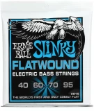 2815 Extra Slinky Flatwound Electric Bass Guitar Strings - .040-.095