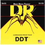 DDT5-55 Drop-Down Tuning Stainless Steel Heavy Bass Guitar Strings - .055-.135 Heavy 5-string