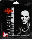 BS66 Swing Bass 66 Billy Sheehan Custom Stainless Steel Roundwound Bass Guitar Strings - .043-.110 Medium Long Scale 4-string