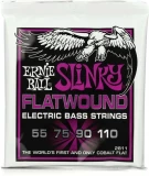 2811 Power Slinky Flatwound Electric Bass Guitar Strings - .055-.110