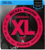 EXL170-6 Nickel Wound Bass Guitar Strings - .032-.130 Regular Light Long Scale 6-string