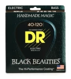 BKB5-40 Black Beauties Coated Steel Bass Guitar Strings - .040-.120 Light 5-string