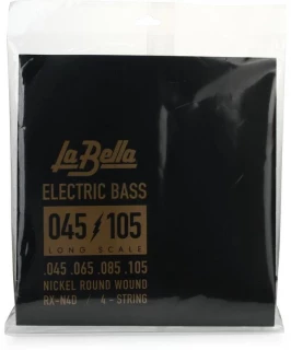 RX-N4D Rx Nickel Bass Guitar Strings - .045-.105 4-string