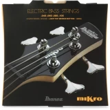 IEBS4CMK Nickel-wound miKro Bass Guitar Strings - .045-.105 Light Top/Medium Bottom