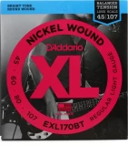 EXL170BT Balanced Tension Nickel Wound Bass Guitar Strings - .045-.107 Regular Light Long Scale