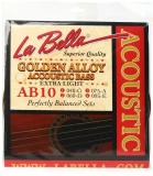 AB10 Golden Alloy Acoustic Bass Guitar Strings - .040-.095 Extra Light