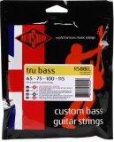 RS88EL Tru Bass 88 Black Nylon Tapewound Bass Guitar Strings - .065-.115 Extra-Long Scale 4-string