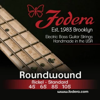 45105 Nickel Roundwound Bass Guitar Strings - .045-.105 Medium