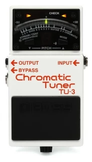 TU-3 Chromatic Tuner Pedal with Bypass