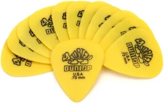 Tortex Standard Guitar Picks - .73mm Yellow (12-pack)