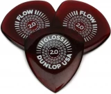 550P200 Flow Gloss Guitar Picks 2.0mm 3-pack