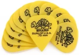 Tortex Sharp Guitar Picks - .73mm Yellow (12-pack)