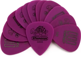 Tortex TIII Guitar Picks - 1.14mm Purple (12-pack)