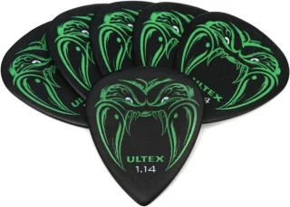 PH112P114 James Hetfield Black Fang Custom Guitar Picks 1.14mm 6-pack