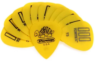 Tortex TIII Guitar Picks - .73mm Yellow (12-pack)