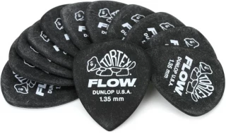 Tortex Flow Guitar Picks - 1.35mm Gray (12-pack)